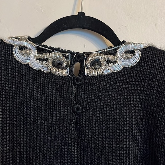 Della Knit VINTAGE sweater Women's Size M wool angora - Picture 11 of 14